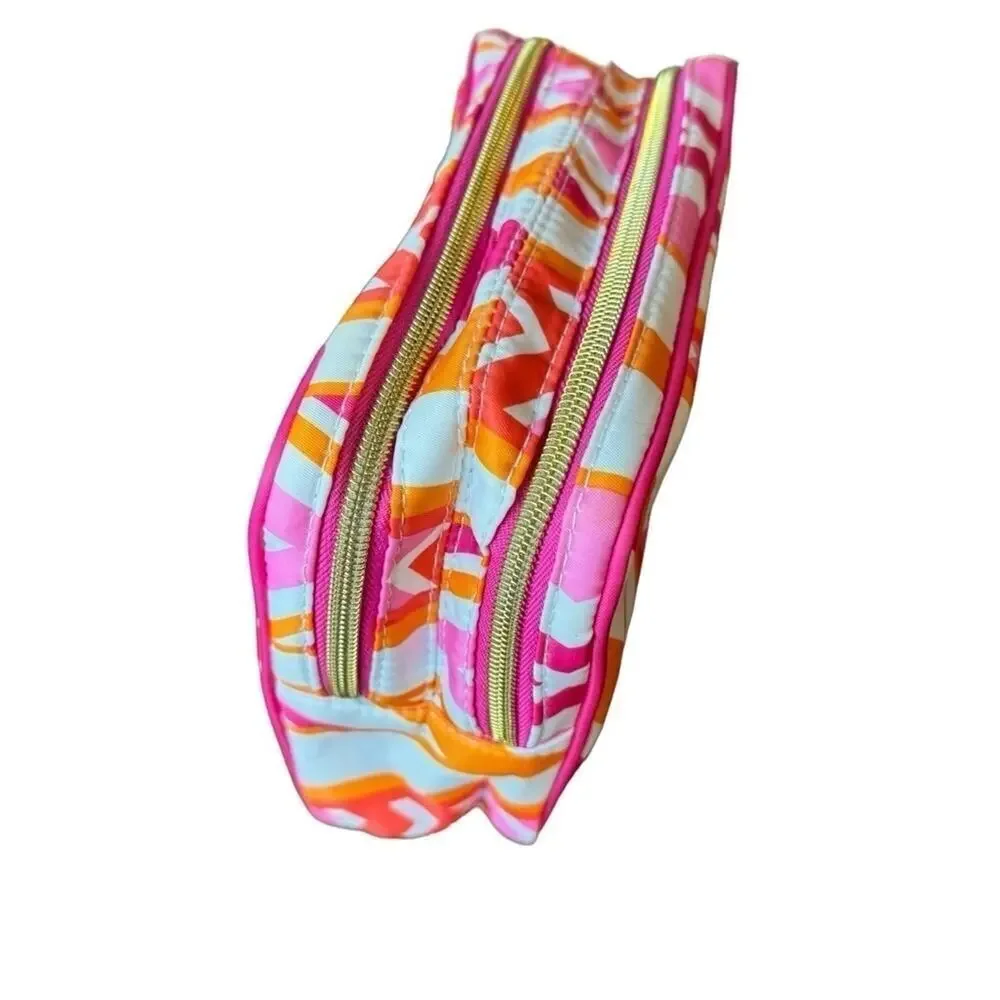 Trina Zippered Makeup Cosmetic Travel Case